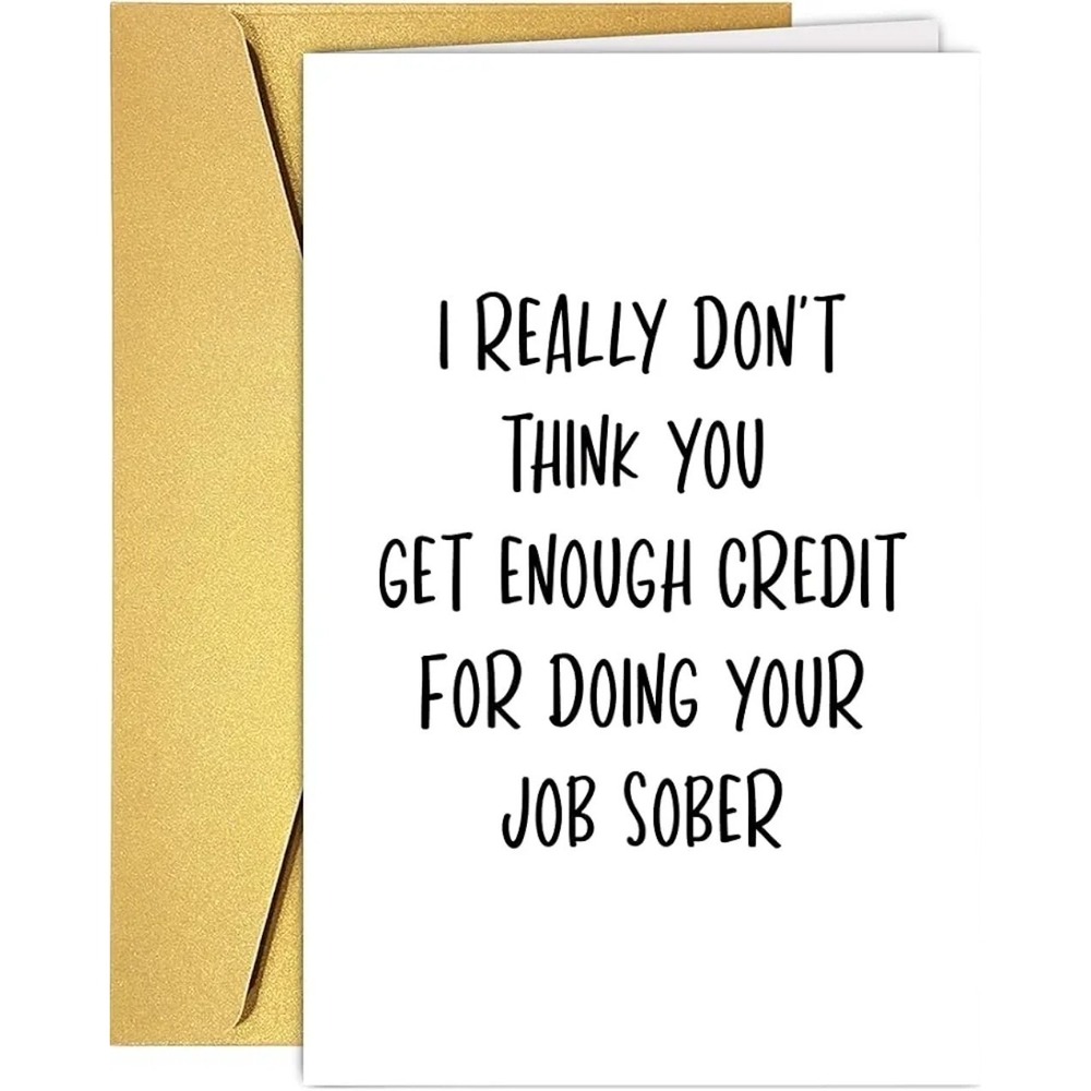 Lot Of Funny Office Card for Boss Coworker Friend, Boss's Day Card Retirement...